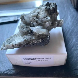 RARE MULTI-MINERAL SPECIMEN FROM HUINAC MINE, PERU 175g MF1175 - Foto 1 di 15
