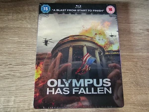 Olympus Has Fallen Blu Ray Steelbook Zavvi Exclusive New & Sealed OOP Rare - Picture 1 of 7