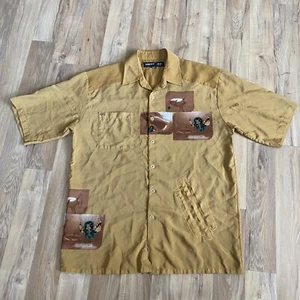 Camisa vintage Y2K OutKast con botones de ropa hechizos XL Hip Hop Andre 3000 - Imagen 1 de 12