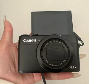 Canon PowerShot G7X Digital Camera 20.3 MP 4.2X Optical Zoom W/SD Card English - Picture 1 of 12