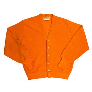 Orange 1960s Vintage Sweaters for Men 
