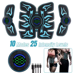 Ab Machine Trainer for All Body, Fitness Strength Training Workout Equipment USB - Picture 1 of 14