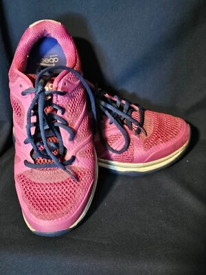 Abeo женщин дух фиолетовый/розовый ткани Athletic легкий комфорт кроссовок обуви 8 М 5576 - Изображение 1 из 4