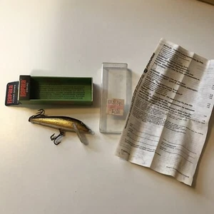 Rapala Original Wobbler Minnow Angeln Vintage Köder Cd5 S Originalbox und Instr - Bild 1 von 10
