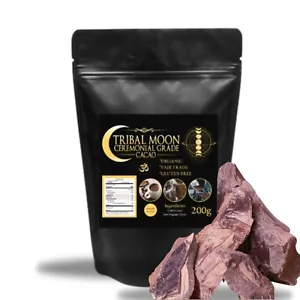 ON SALE - 200g Tribal Moon Ceremonial Cacao - Picture 1 of 11