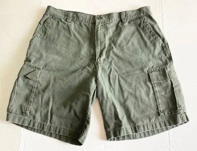 Pantalones Cortos Para Hombre Dockers Bolsillos Carga Talla 40 Verde Ejército Envejecido Foto 1 de 4