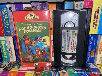 The Berenstain Bears Not-So-Buried Treasure VHS Tape Cartoon Anime Movie Vintage - Image 1 of 4