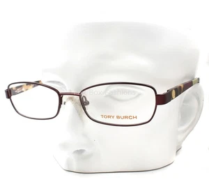 Tory Burch TY 1027 147 Eyeglasses Glasses Matte Dark Burgundy Red 52-17-135 - Picture 1 of 9