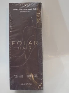 Polar Hair Care Dark Brown Shampoo 200 ML/6.76 Fl. Ozs. Expires 5/27/28 - Picture 1 of 5