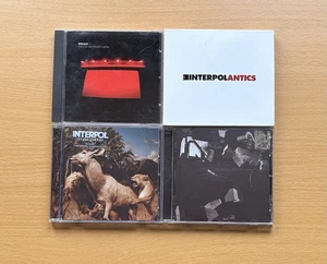 Interpol CDs - Bright Lights, Antics, Our Love To Admire, Self Titled Albums - Foto 1 di 13