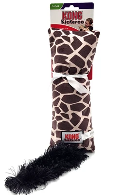 Kong Kickeroo Pattern #1 Plush Catnip Cat Toy 15" - Image 1 of 4