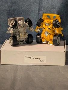 Transformers Dark of the Moon Go-Bots Set | Bumblebee & Sideswipe | Pop-Up 2011 - Picture 1 of 24