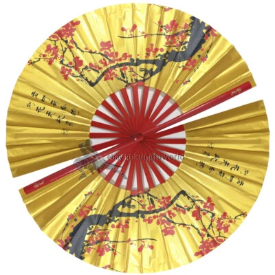 KUNGFUWORLD Chinese Kung fu Fans Martial arts Tai Chi Fan Dancing Taiji Fans Training Props