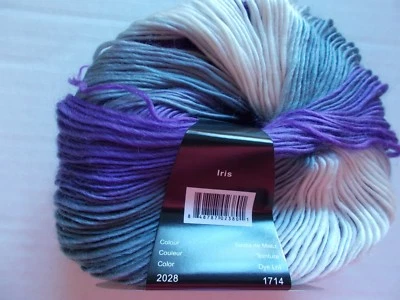 Mary Maxim Prism variegated roving yarn, Iris, 1 skein, 290 yds - Image 1 of 3