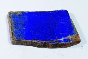 140 CT ALTA CALIDAD NATURAL AZUL LAPISLÁZULI ROCA LOSA ÁSPERA PIEDRA PRECIOSA RGB-164 - Imagen 1 de 6