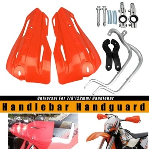 7/8'' Handlebar Hand Guards Dirt MX Bike ATV Handguards Universal For Kawasaki - Picture 1 of 6