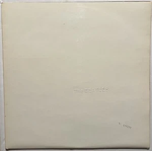 The Beatles White LP UK Apple Crossover Pressing Side Loader No. 169130 - Picture 1 of 14