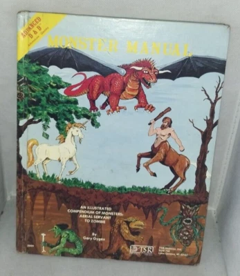 monster manual advanced dungeons dragons adventure games 2009 1979 4th edizione - Immagine 1 di 4