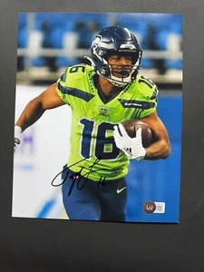 Tyler Lockett Hot signed autographed Metcalf Seahawks 8x10 photo Beckett BAS coa - Picture 1 of 1