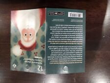 SANTA = CHRISTMAS PORTRAITS = One Booklet of 12 stamps MNH Canada 2021