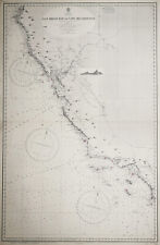 Chart "San Diego Bay to Cape Mendocino" (California) British Admiralty, 1951