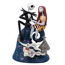 Disney Traditions Nightmare Before Christmas Jack, Sally & Zero on Hill