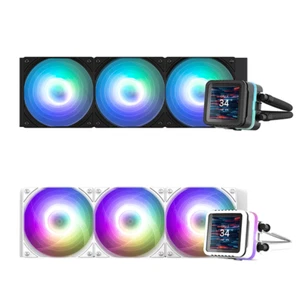 (NEW)Genuine ZALMAN Alpha2 ds A36 Water Cooling Cooler Liquid cooler Black/White - Picture 1 of 25