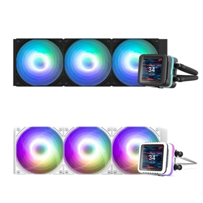 (NEW)Genuine ZALMAN Alpha2 ds A36 Water Cooling Cooler Liquid cooler Black/White - Image 1 of 4