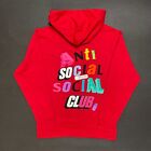 NEW FW21 Anti social social Club The Real ME RED Hoodie XXL Auth ASSC TS DS
