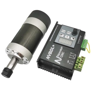 Controlador de motor de CC sin escobillas NVBDL + 600W + Máquina CNC ER11 400W Motor de husillo BL - Imagen 1 de 6