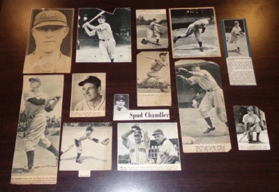 Recortes de periódicos y revistas de béisbol de los Yankees de Nueva York C de colección Foto 1 de 4