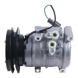10S15C A/C Compressor 447220-4053 20Y-979-6121 For Komatsu PC200-7 PC360-7 - Picture 1 of 5