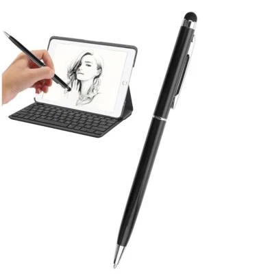 2 in 1 Touch Screen Pen Capacitive Stylus Pen For Smart Phone Tablet iPad iPhone - Image 1 of 4