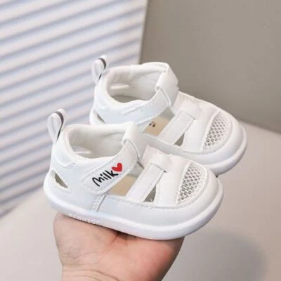 Bebé Niñas Niño Pequeño Cochecito Zapatos Infantes Jardín Caminar Suave Suela de Goma Zapatos Talla Foto 1 de 4