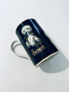 Harrods Knightsbridge Westie Terrier Dog Coffee Tea Mug Scotland Vintage - Picture 1 of 6