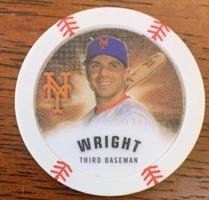 2013 Topps MLB Chipz Glow In The Dark David Wright SP - Picture 1 of 2