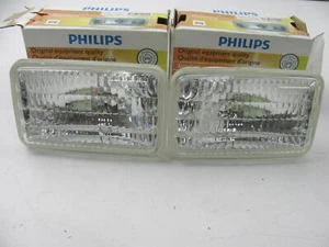 (2) Philips H9411 Halogen HeadLight Lamp Bulbs 12.80V 50W 3.91A - Picture 1 of 3