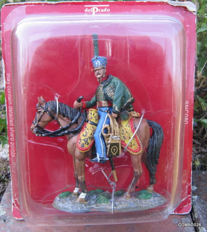 SOLDAT DEL PRADO CAVALIERS NAPOLEON N° 79 / HUSSARD DES VOLONTAIRES SAXONS 1813  - Photo 1/1