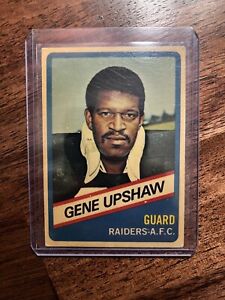 Gene Upshaw  1976 Topps Wonder Bread Football Card #9  Oakland Raiders NFL  *H3j