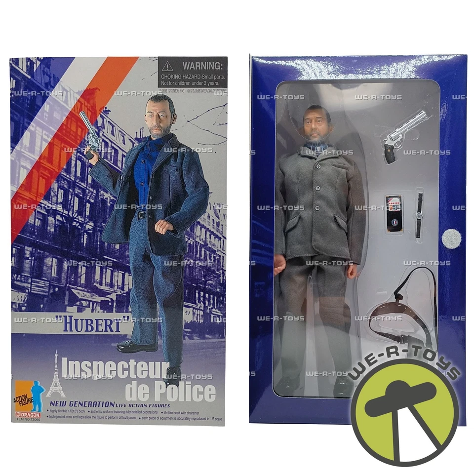 Dragon 1/6 Scale 12" Hong Kong Inspecteur Police Wasabi Hubert Jean Reno Figure