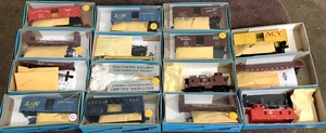 Tren Athearn HO material rodante vagones tolva caboose carga 15 piezas NUEVO - Imagen 1 de 7
