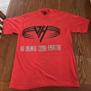 Vintage Van Halen For Unlawful Carnal Knowledge 1991 Konzert Tour T-Shirt XL - Bild 1 von 9