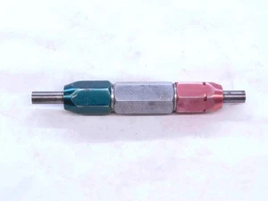.2900 & .2920 PIN PLUG GAGE GO NO GO .2813 +.0087 9/32 7.366 mm .290 .292 - Picture 1 of 2