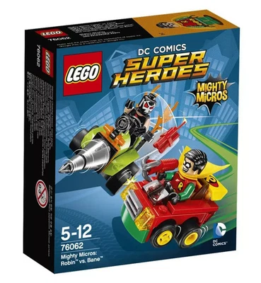 LEGO 76062 -DC COMICS SUPER HEROES  -  ROBIN CONTRE BANE - Photo 1/3