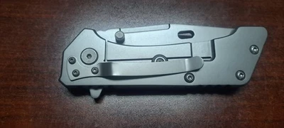 Schrade Frame Lock Titanio Recubierto Tanto Hoja *Nuevo En Caja* (SCH301) Foto 1 de 4