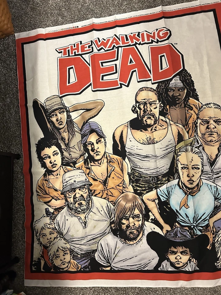 Walking Dead Fabric Panel - Image 1 of 1