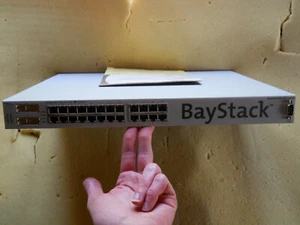 Nortel Networks BayStack 470-24T 24 Port 10/100/1000 Ethernet Switch - Picture 1 of 9