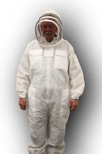 BEEKEEPERS BEE SUIT VEIL TITLE BEEKEEPING PROTECTIVE - Picture 1 of 7
