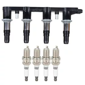 Ignition Coils + 4X Spark Plugs for 2012-2018 Chevrolet Sonic 1.8L 55561655 - Picture 1 of 11