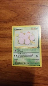 Jungle Exeggute 52/64 WOTC 1999 Non Holo Pokemon Card 1999 - Picture 1 of 2
